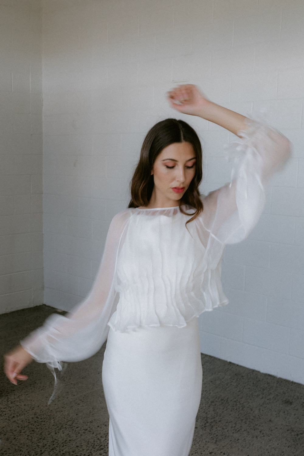 POPPY PINTUCK BLOUSE