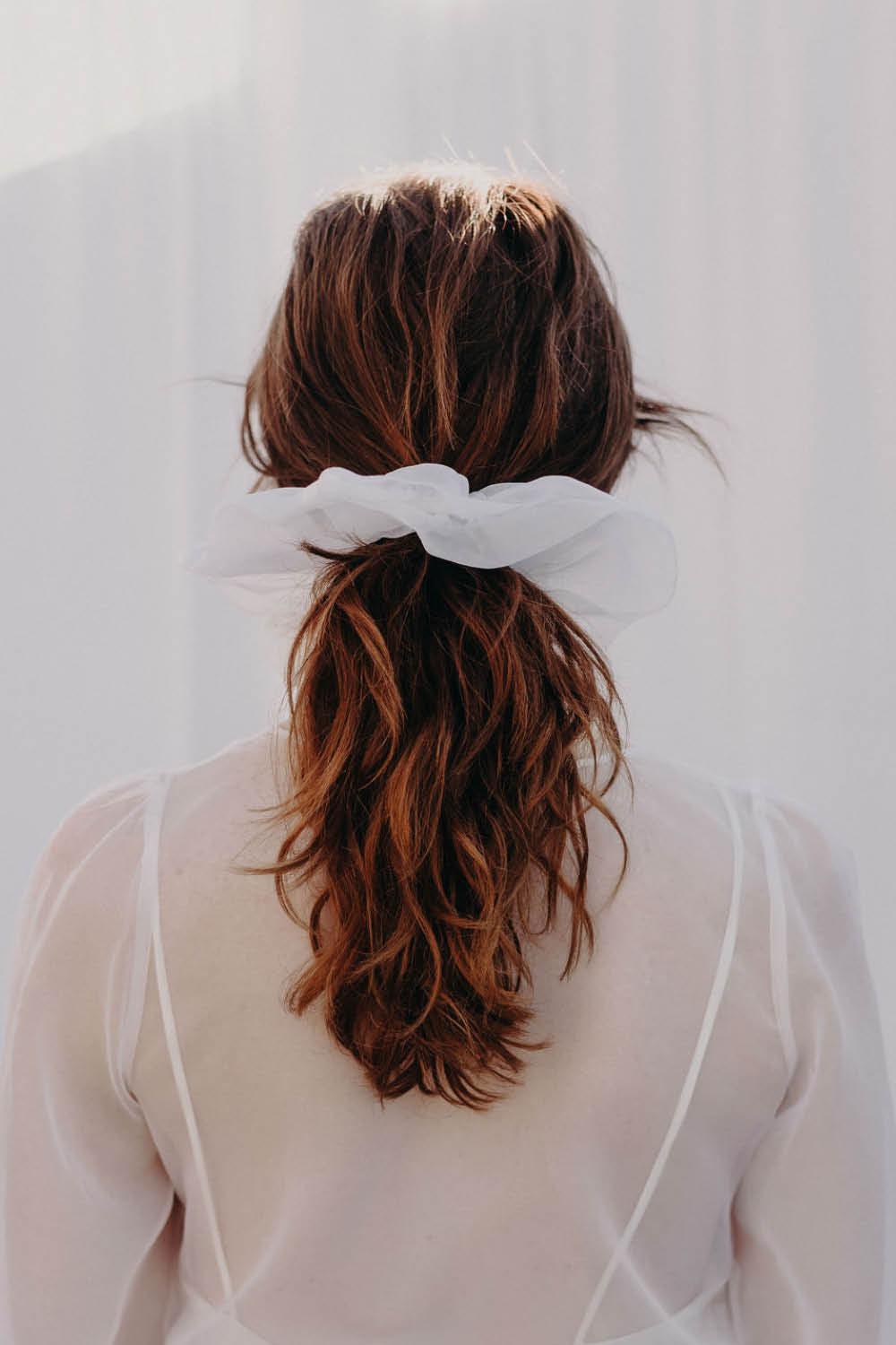 THE SILK ORGANZA SCRUNCHIE