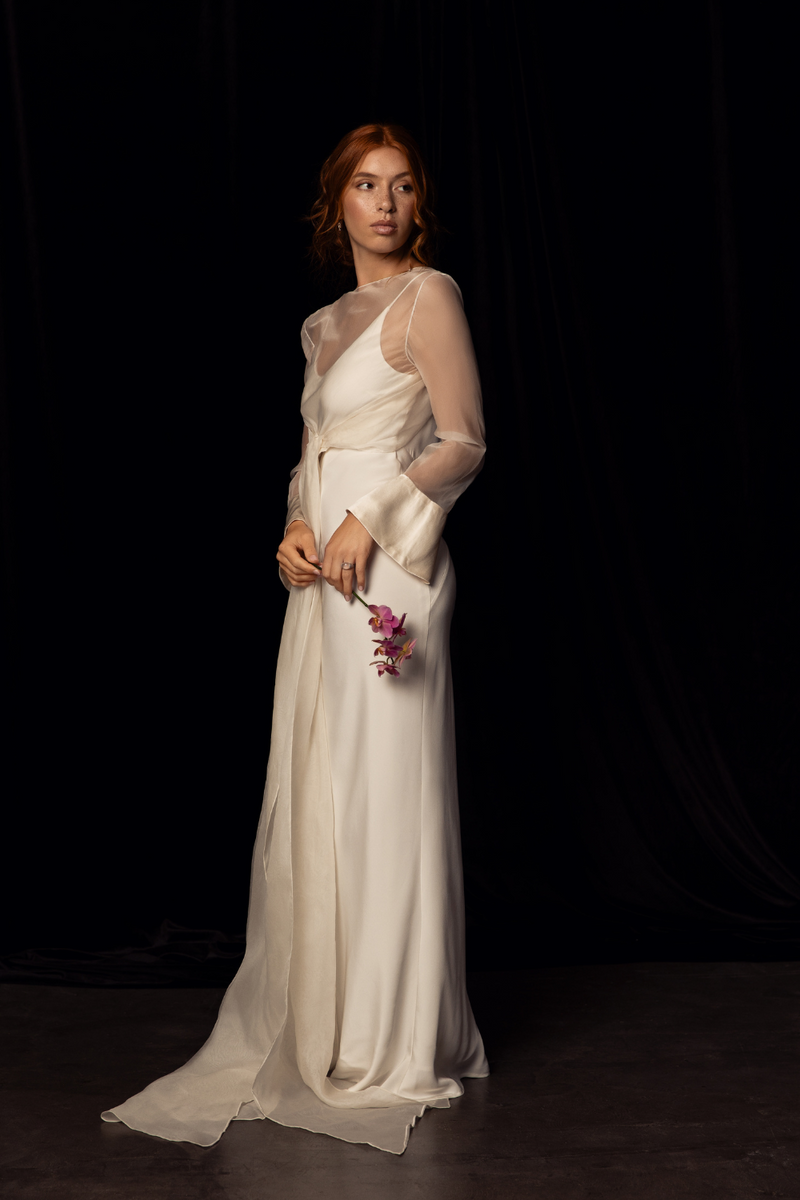 LITTLE WHITE SLIP DRESS – Lilia Cass - Main Image