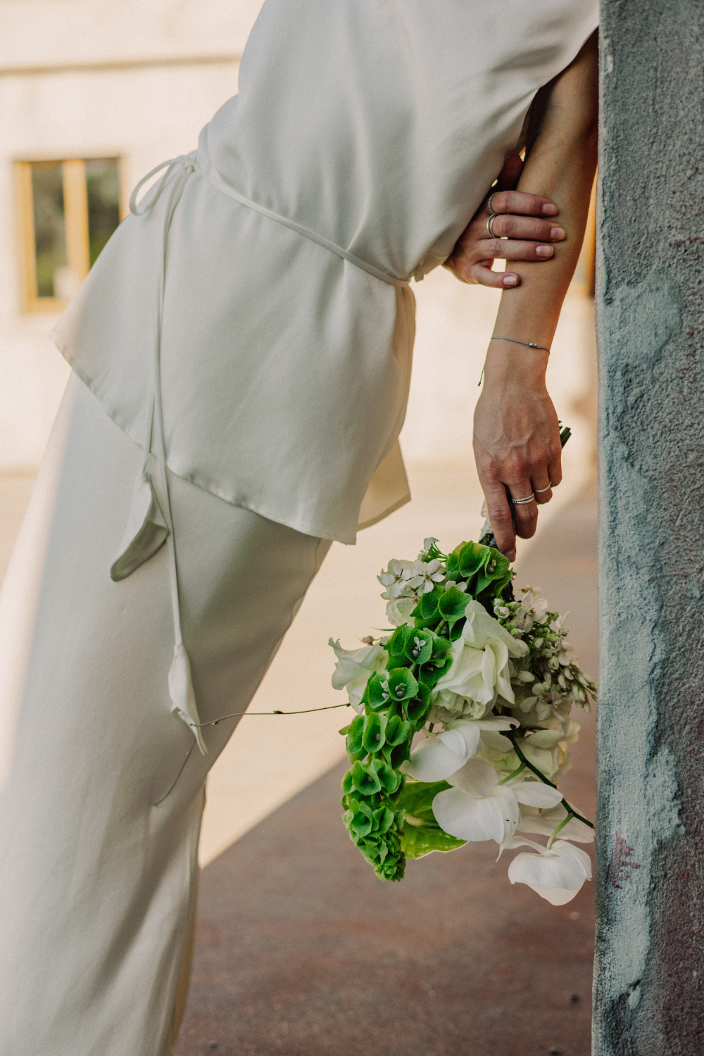 SILK TIE BELT - LILY