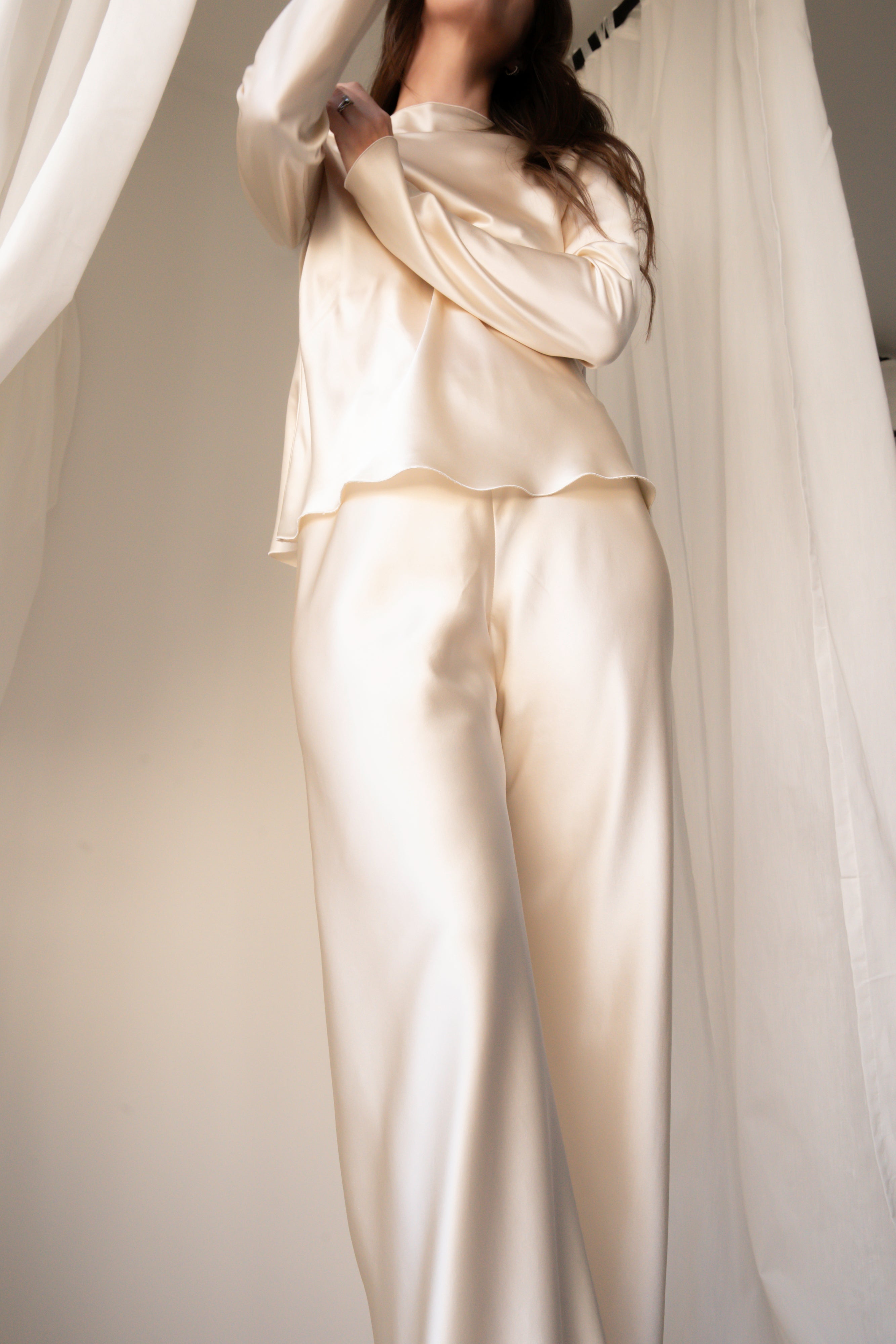 BIAS SILK PANT - COLOUR EDIT
