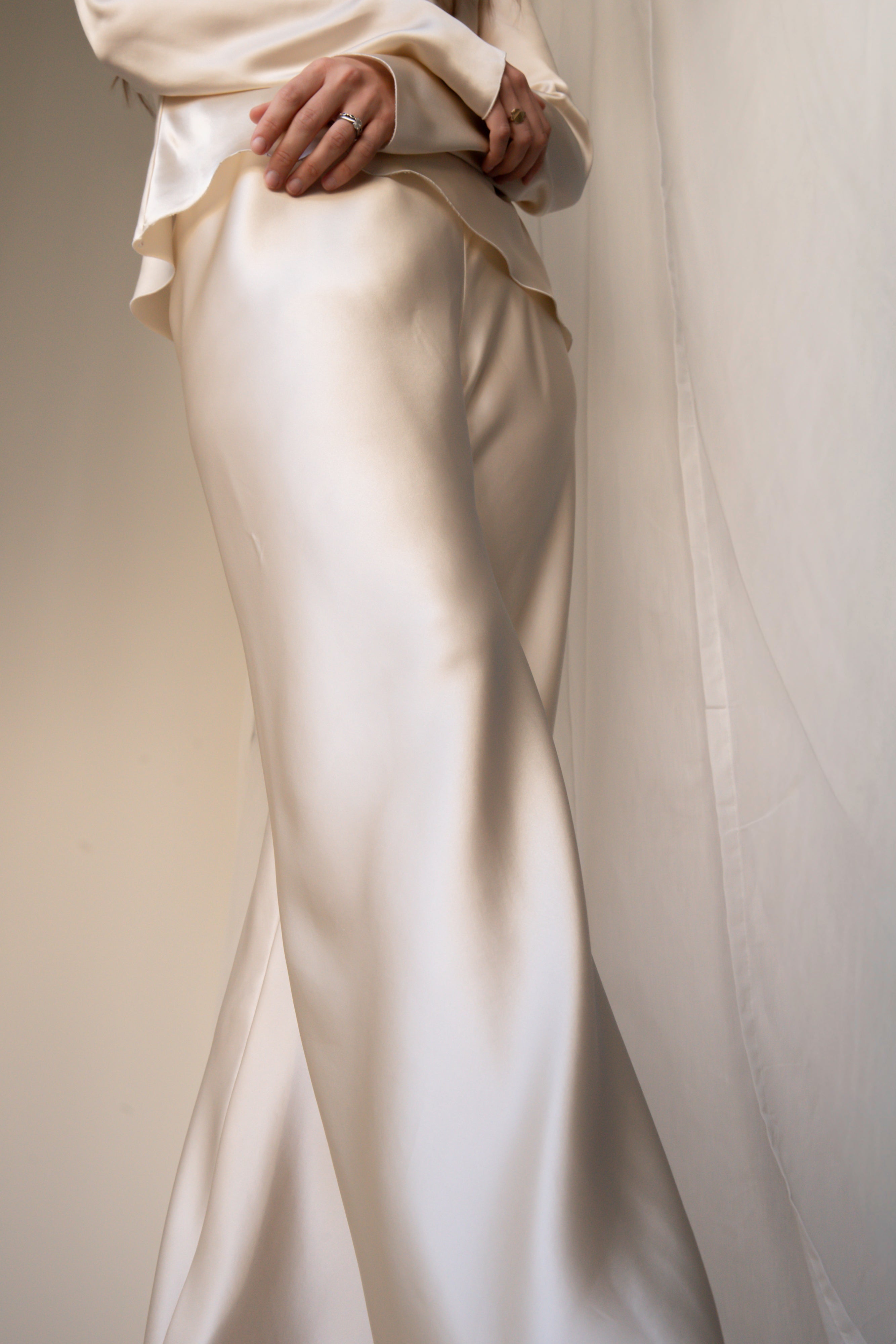 BIAS SILK PANT - COLOUR EDIT