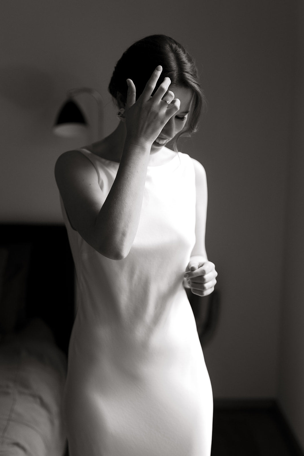 LITTLE WHITE DRESS / TRY ON